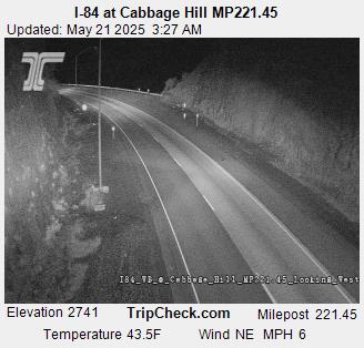 I-84 at Cabbage Hill MP221.45